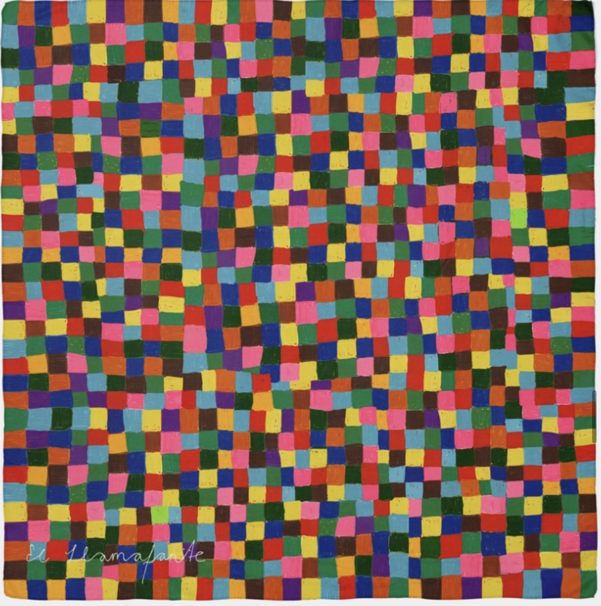 EL LLAMAFANTE: COLOR REBELIÓN SCARF
